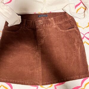 Brandy corduroy skirt